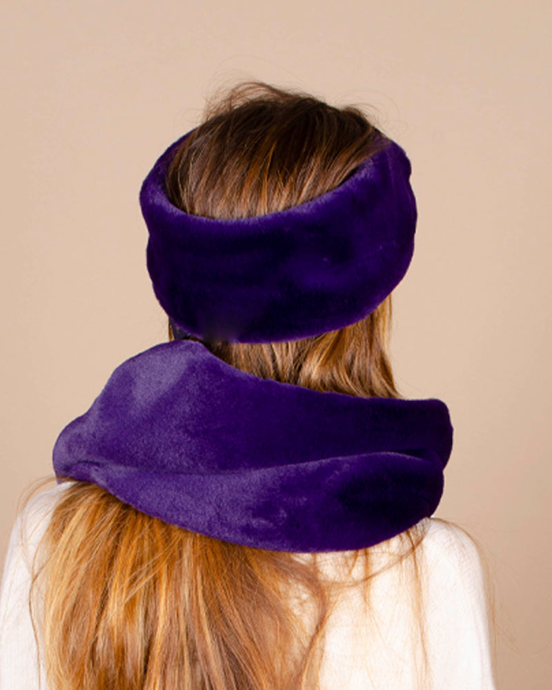 Snood lea clement couleur Violet