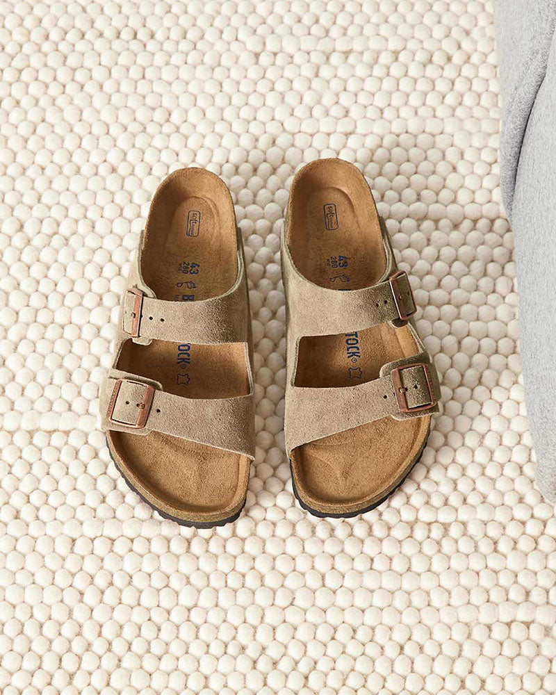Sandale arizona birkenstock men couleur Taupe