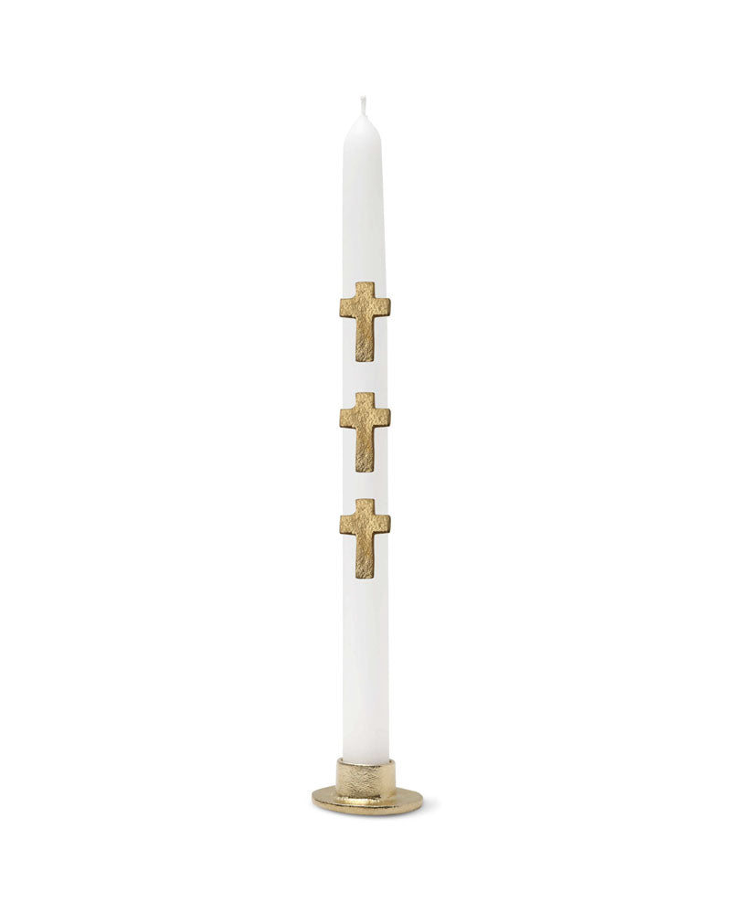 Bijou bougie cross boncoeurs couleur Or