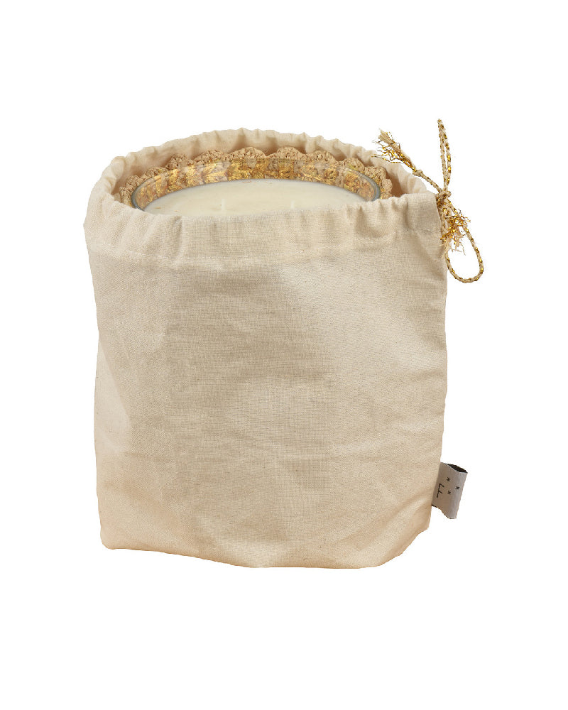 Bougie Raffia Santal 400