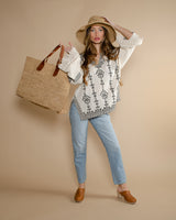Jean pedal pusher closed women