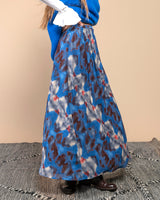 Jupe momoni couleur Bleu