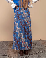 Jupe momoni couleur Bleu
