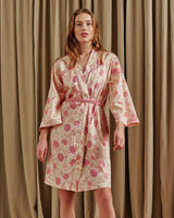 Kimono jolie  love stories couleur Fleuri